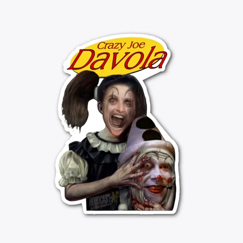 Crazy Joe Davola Sticker